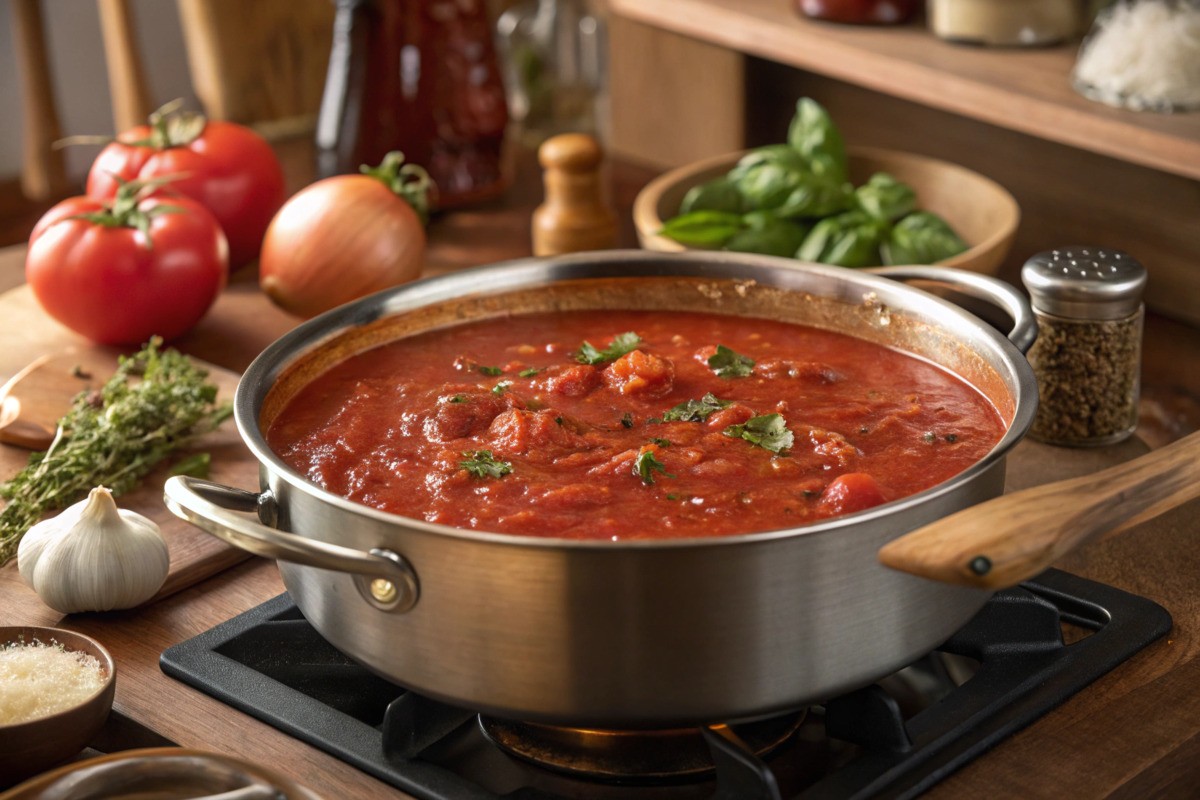 Hearty Marinara Sauce