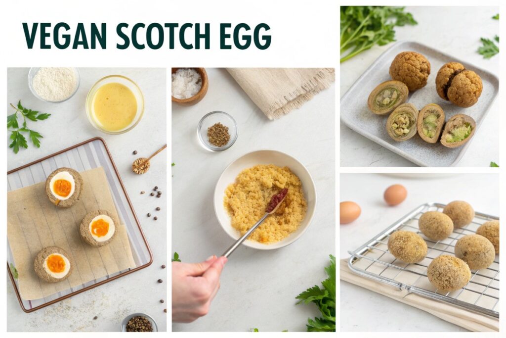 Step-by-Step Recipe for Vegan Scotch Egg