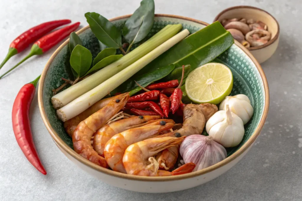 tom yum paste ingridients